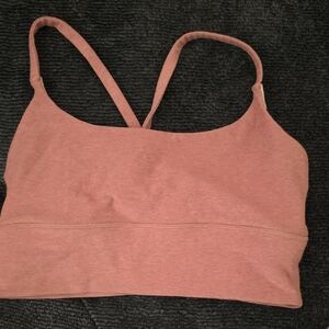 Vuori Pink Sports Bra